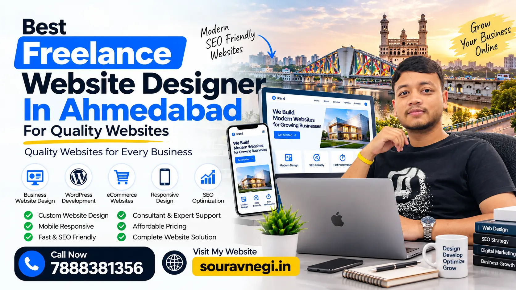 Best Freelance Website Designer in Ahmedabad for Quality Websites