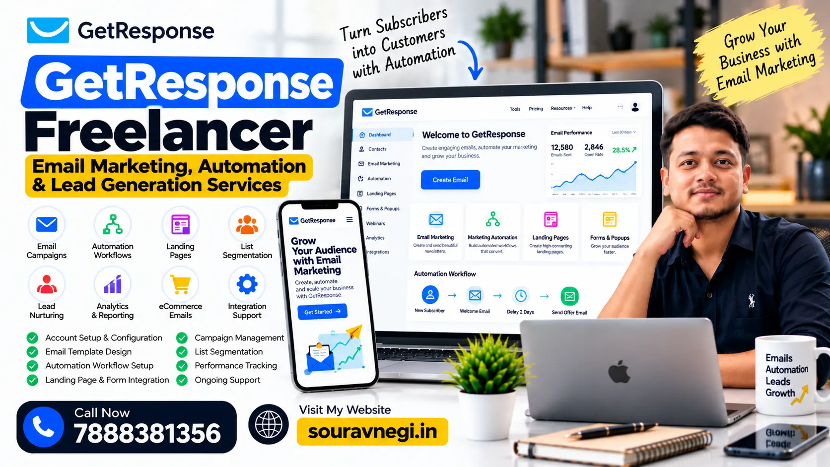 GetResponse Freelancer: Email Marketing, Automation and Lead Generation Services